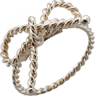 Tiffany & Co. Silver 925 Band Ring (Pre-Owned)