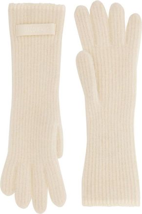Jacquemus Grosgrain Logo Gloves