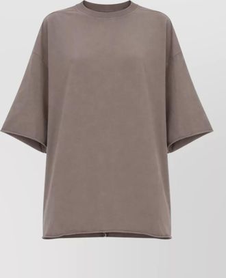 Rick Owens tommy t oversized crew neck top