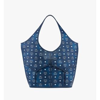 MCM Aren Mama Shopper In Visetos