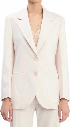 Victoria Beckham Womens Katherine Jacket In Bone