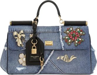 Dolce & Gabbana Borsa tote My Sicily - Blu