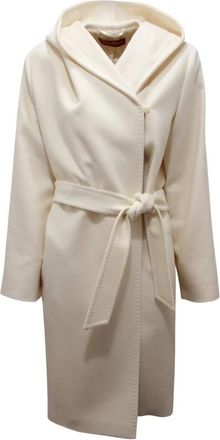 Max Mara Mujer, Abrigos, Blanco, Talla: L