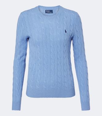 Polo Ralph Lauren Cable-knit wool and cashmere sweater