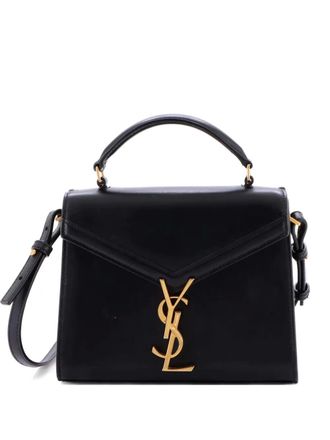 Saint Laurent Cassandra Top Handle Bag Leather Mini shoulder bag - Zwart
