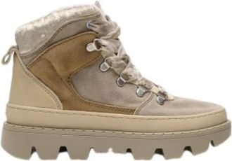 Satorisan Boots - Dames - Veterlaarzen - Beige - 37 EU - Schoenen
