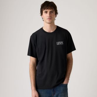 Levi's Relaxed Fit Graphic Tee - Mens - L - Black