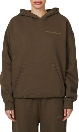 Good For Nothing Vintage Tonal Pullover Hoodie in Brown at Nordstrom, Size X-Large Uk