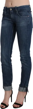 Acht Washed Low Waist Skinny Womens Trouser