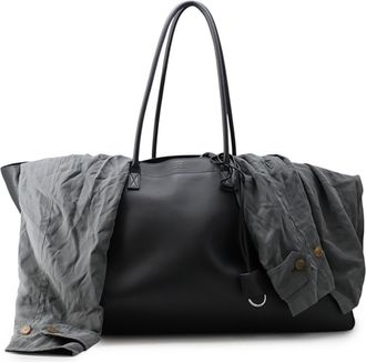 Balenciaga Gray Leather Tote Bag (Pre-Owned)