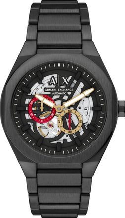 A|X Armani Exchange Mens Sync Black Dial Watch