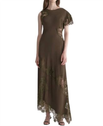A.L.C. Alessia Dress In Military