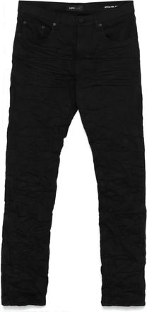 Purple Jeans svasati Raw - Nero