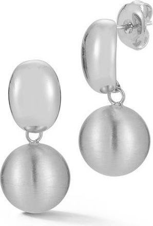 Glaze Jewelry Double Drop Earrings in Silver at Nordstrom Rack