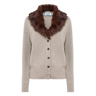 Blugirl Dames, Truien, Beige, Maat: XS Wol