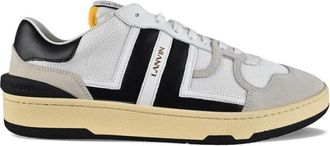 Lanvin Clay Mesh Sneakers - Heren - Sneakers - Wit - 46 EU - Leer - Schoenen