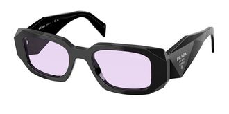 Prada PR 17WS 16K40J Womens Sunglasses Black Size 49