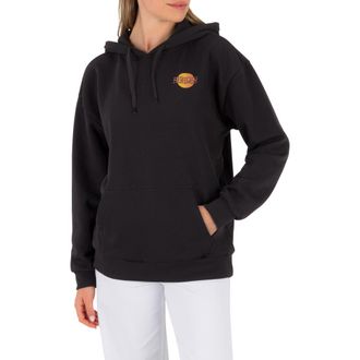 Hurley Forever Oversize Graphic Hoodie in Off Black at Nordstrom Rack, Size X-Small