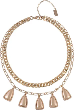 Rachel Roy Layered Chain Necklace in Gold at Nordstrom Rack