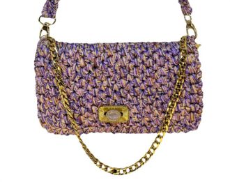 Boks&Baum Womens Bovary Clutch Bag In Purple