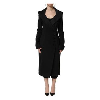 Dolce & Gabbana Trench Coat - female - Dolce & Gabbana - Single-Breasted Coats - Black - S - Coats