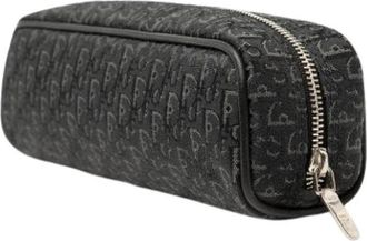 Dior Pre-owned Canvas Pouch - Dames - Vintage Accessoires - Zwart - ONE Size - Vintage