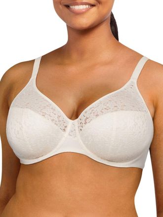 Chantelle Womens Easy Feel Norah Covering Moulded Bra - White polyamide - Size 42DD