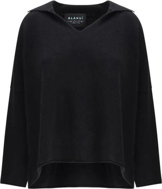 Alanui Finest Polo - Dames - Cashmere truien - Zwart - S - Polyester - Truien & Vesten