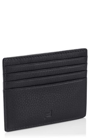 Porsche Design Roadster Leather RFID Business Card Holder in Black at Nordstrom
