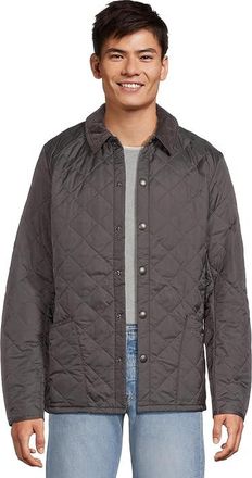 Barbour Barbour Heritage Liddesdale Quilted Jacket Mens Clothing Charcoal : 2XL, Polyamide