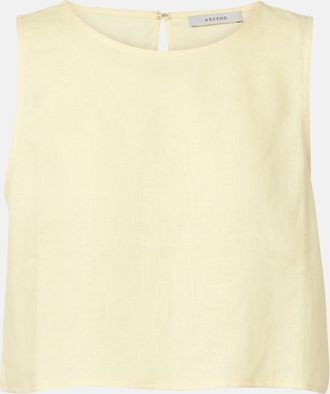 Asceno Kobe linen top
