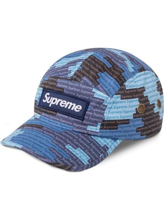 SUPREME Military camp cap - Blue
