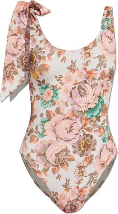 Chlo&eacute; Badmode, Dames, Veelkleurig, 2Xs, Badpak met bloemenmotief