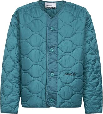 OAMC Peacemaker Coat - Heren - Winterjassen - Groen - S - Nylon - Jassen