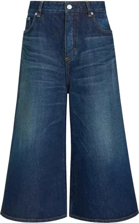 Alaia Donna, Pantaloncini, Blu, W24, new