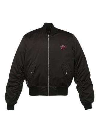MCM x Snipes satijnen bomberjack - Zwart
