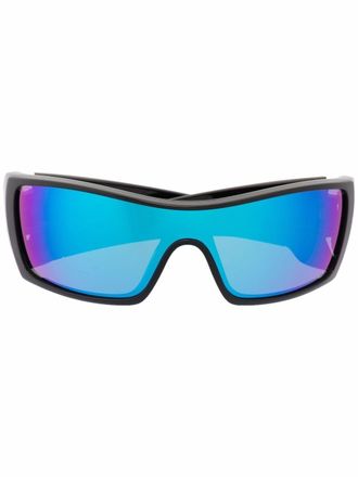 Oakley Batwolf rectangle-frame sunglasses - men - Acetate - 27 - Black