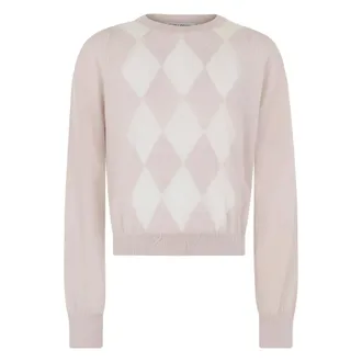 Our Legacy Round-neck Knitwear, male, Beige, Size: M Sonar Roundneck