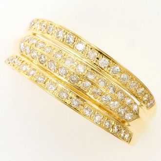 C&A Yellow Gold Yellow Gold (18K) Band Ring (Pre-Owned)