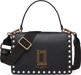 Karl Lagerfeld Simone Crossbody with Pearls