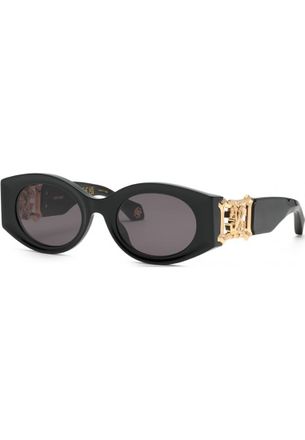 Roberto Cavalli Womens SRC064 53 0700 Sunglasses - Black - One Size