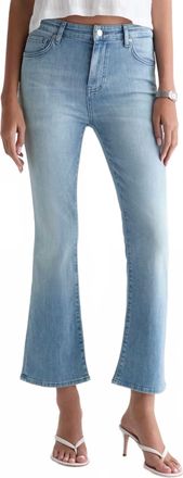 AG - Adriano Goldschmied Farrah Boot Crop Jeans In Flight