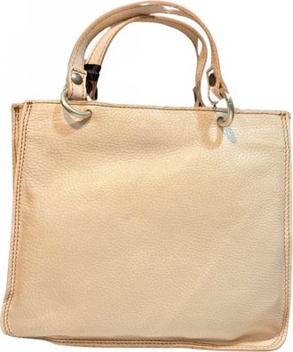 Campomaggi Womens Shopping Bag In Cream