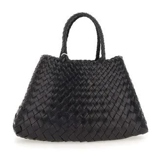 Dragon Diffusion Handbags, female, Black, Size: ONE SIZE Santa Croce Small Tote