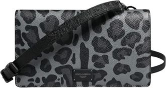 Dolce & Gabbana Pre-owned Cross Body Bags, female, Black, Size: ONE SIZE Pre-owned Leather shoulder-bags