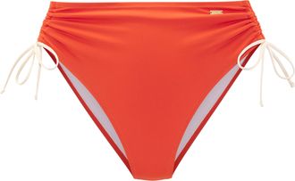 Copenhagen Bikini-Hose COPENHAGEN STUDIOS Emma, Damen, Gr. 36, N-Gr, orange (blutorange), Recycling-Polyamid, Badehosen Bikini-Hose, mit Kontrastdetails