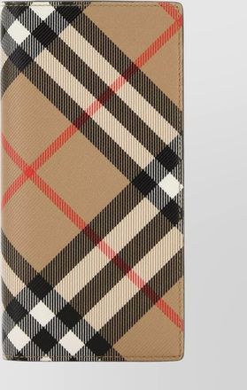 Burberry printed canvas wallet