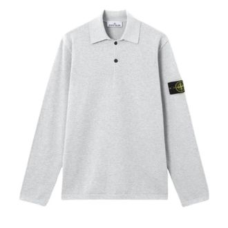 Stone Island LS Polo - Heren - Polos - Grijs - M - Tops