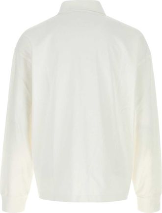 A.P.C. Mens Alexis Polo Shirt White Cotton