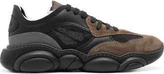 Moschino panelled sneakers - Black
